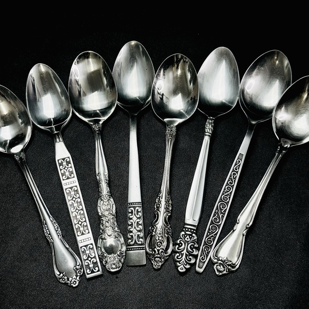 40 Vtg Stainless Flatware Mismatched Japan EKCO National Interpur Oneida Mixed - Picture 8 of 16